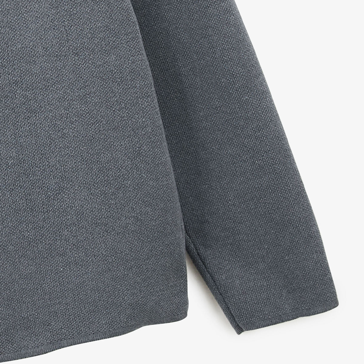 Cardigan col polo gris chiné Messi - Image 5