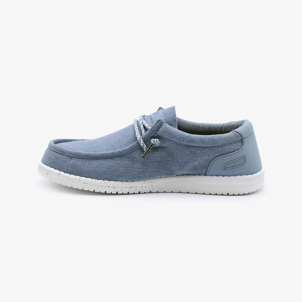 Chaussures bateau Saint-Jean bleu denim - Image 5