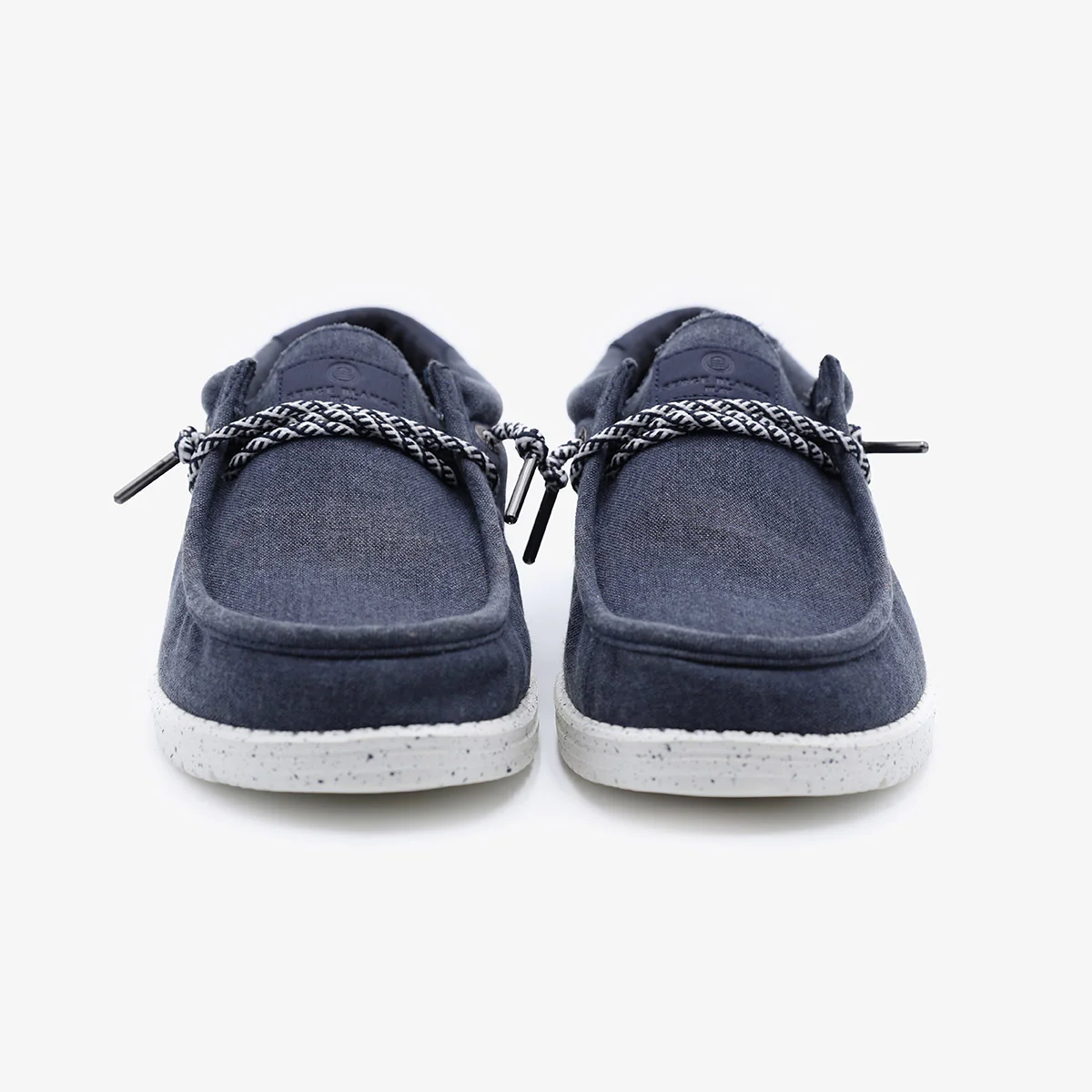 Chaussures bateau Saint-Jean bleu marine - Image 4