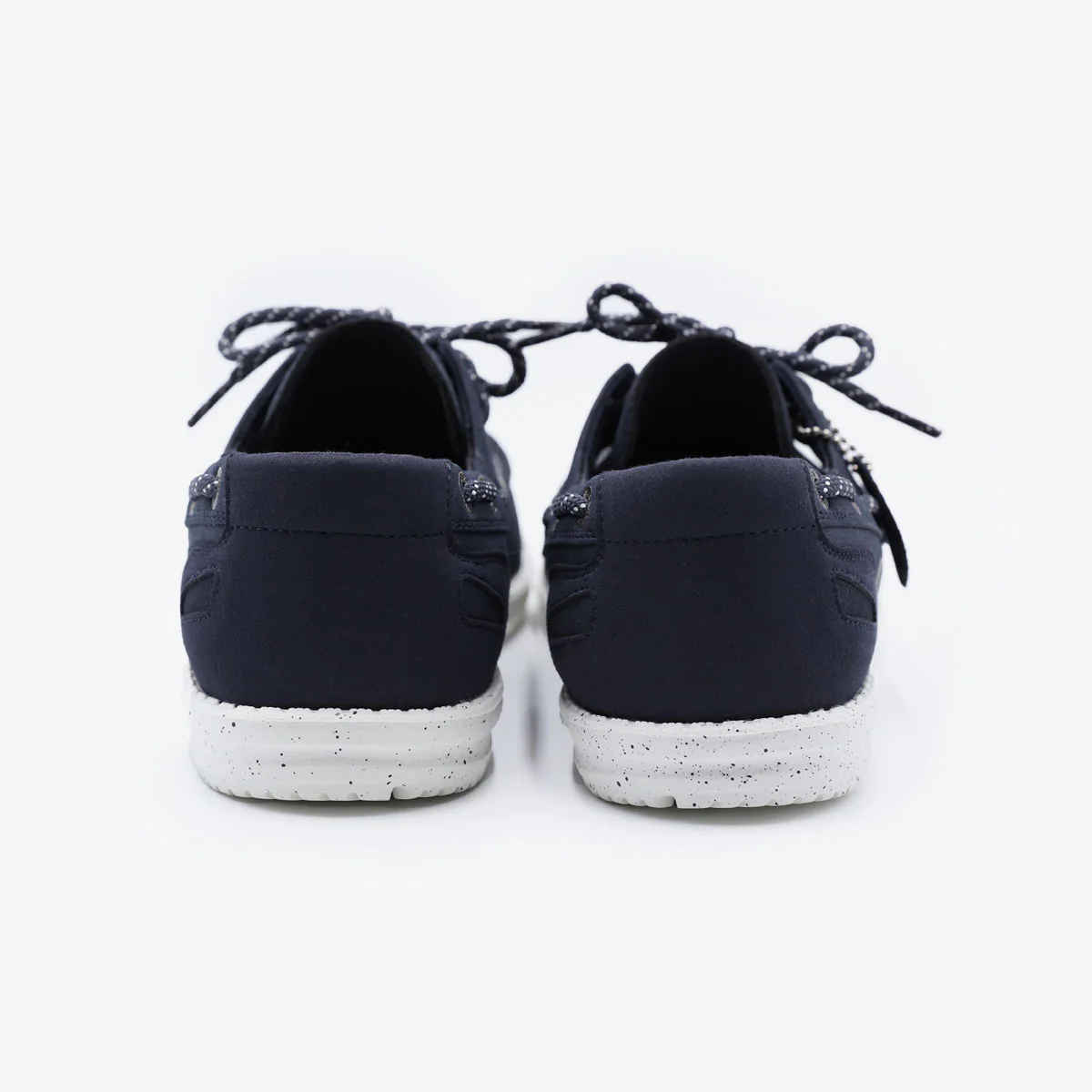 Chaussures bateau Socoa bleu marine en nubuck - Image 6