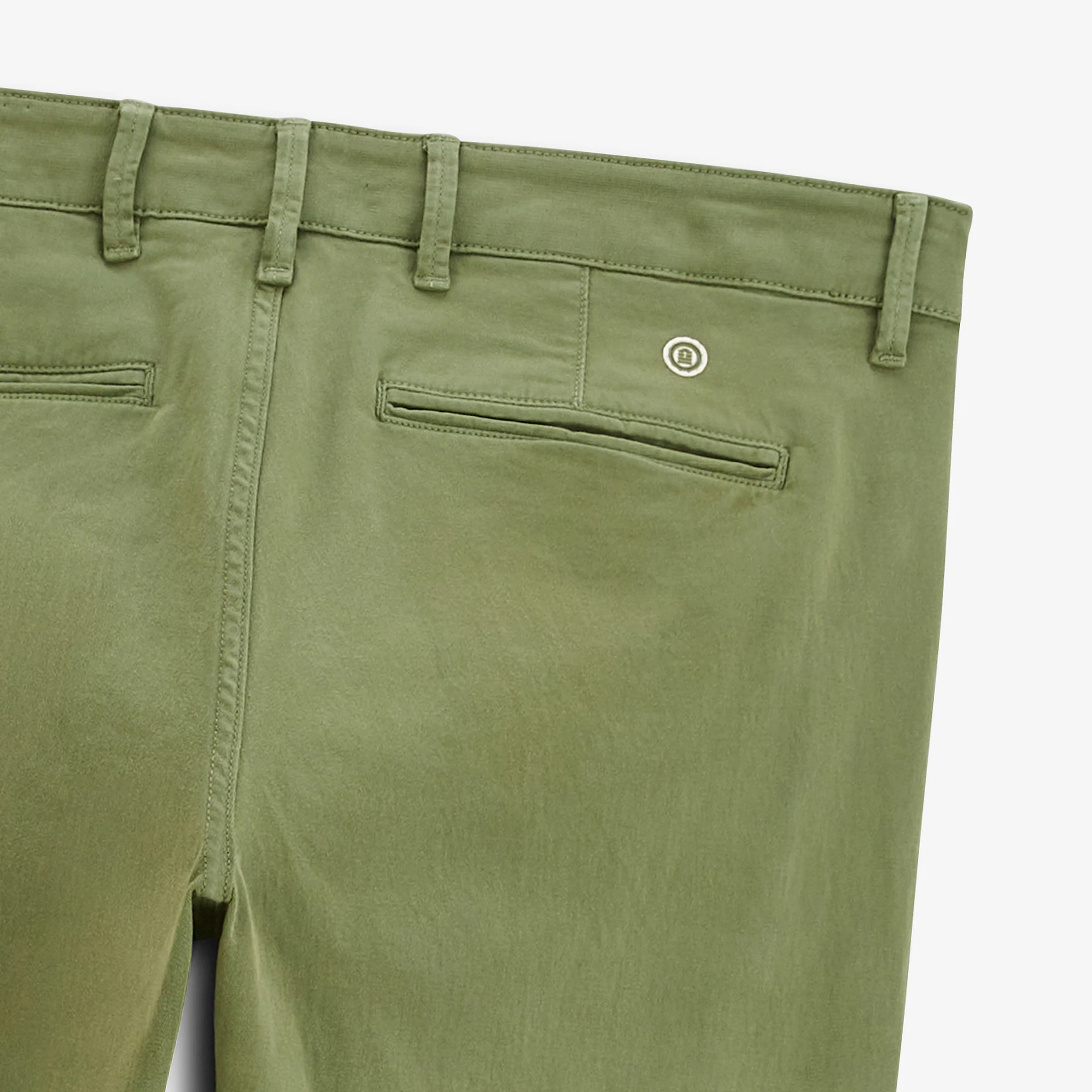 Chino 702 en coton stretch coupe confort vert thym - Image 4