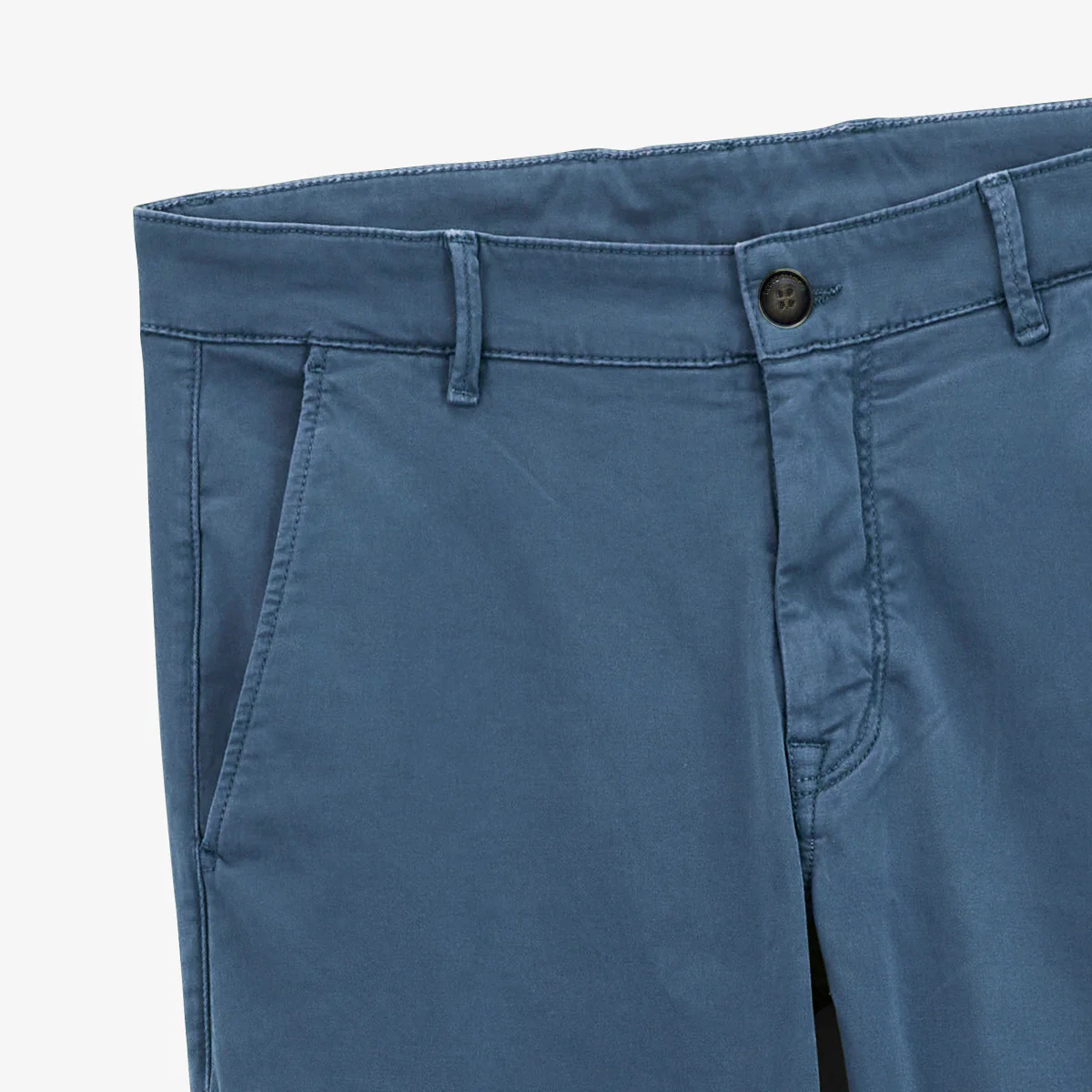 Chino 702 en coton coupe confort bleu céruléen - Image 3