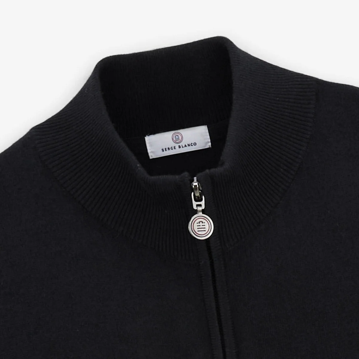 Gilet col montant zippé noir Morgan - Image 4