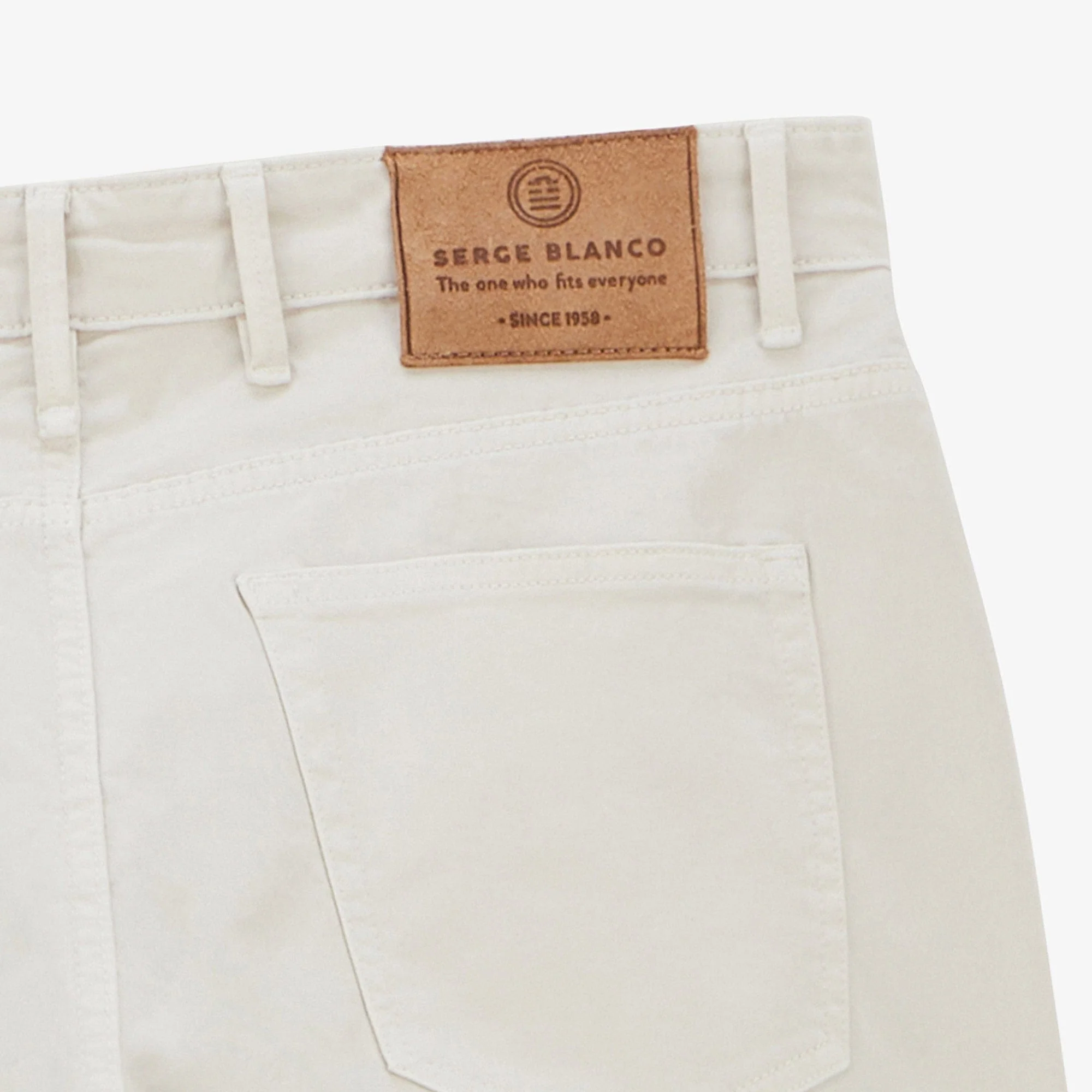 Jean 325 slim powertwist blanc latte - Image 5