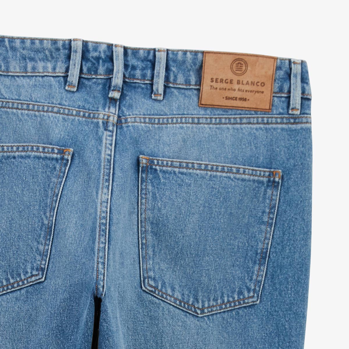 Jean 331 tapered fixe en coton bleu - Image 5