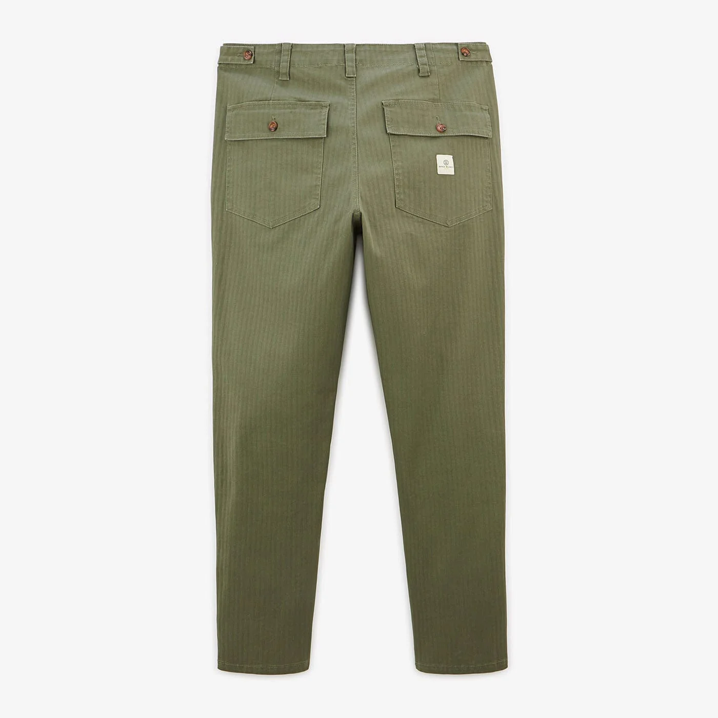 Pantalon 543 PLAY coupe droite vert militaire - Image 3