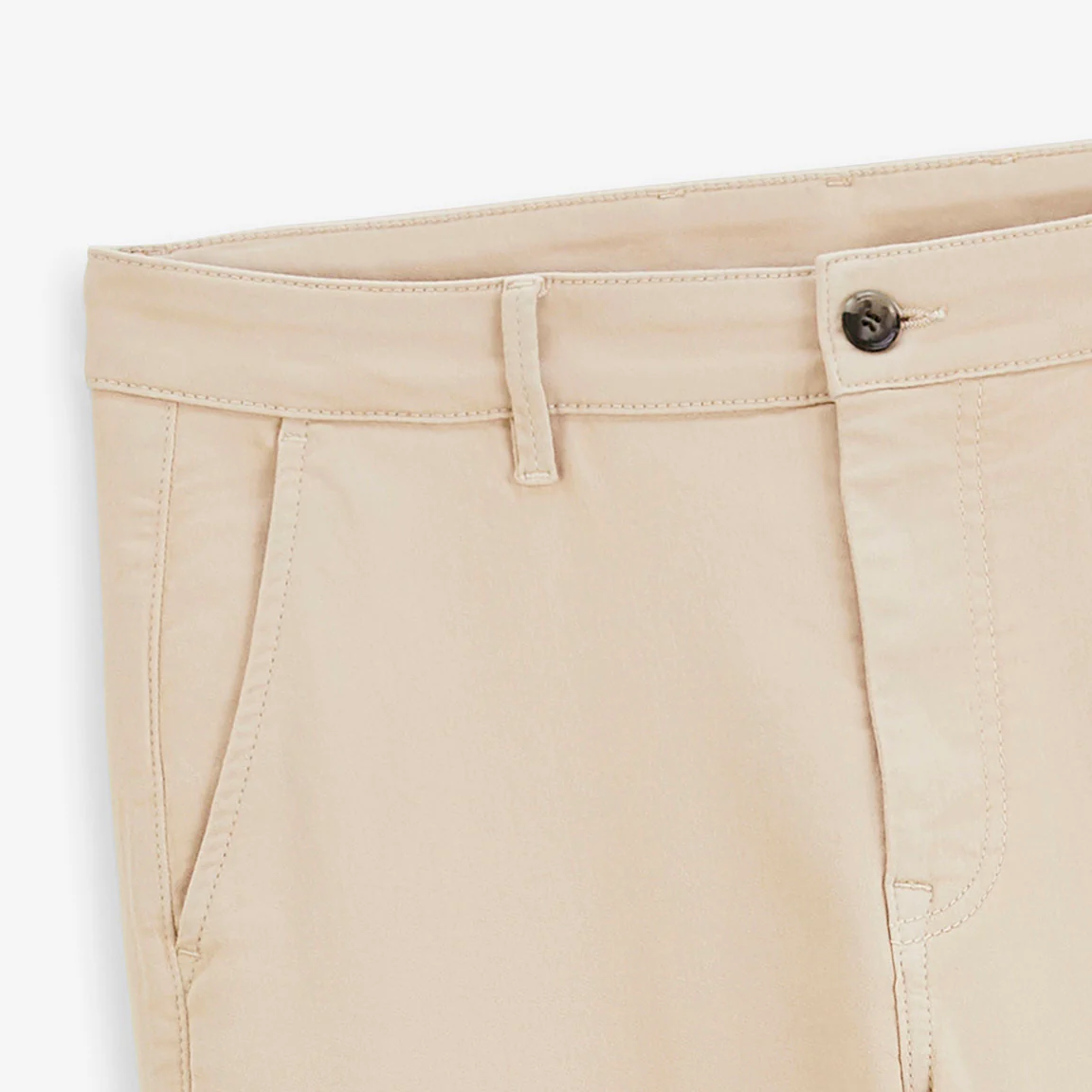 Pantalon 702 confort coton beige travertin - Image 3
