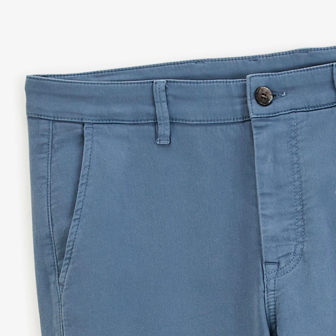 Pantalon 702 confort coton bleu lupin - Image 3