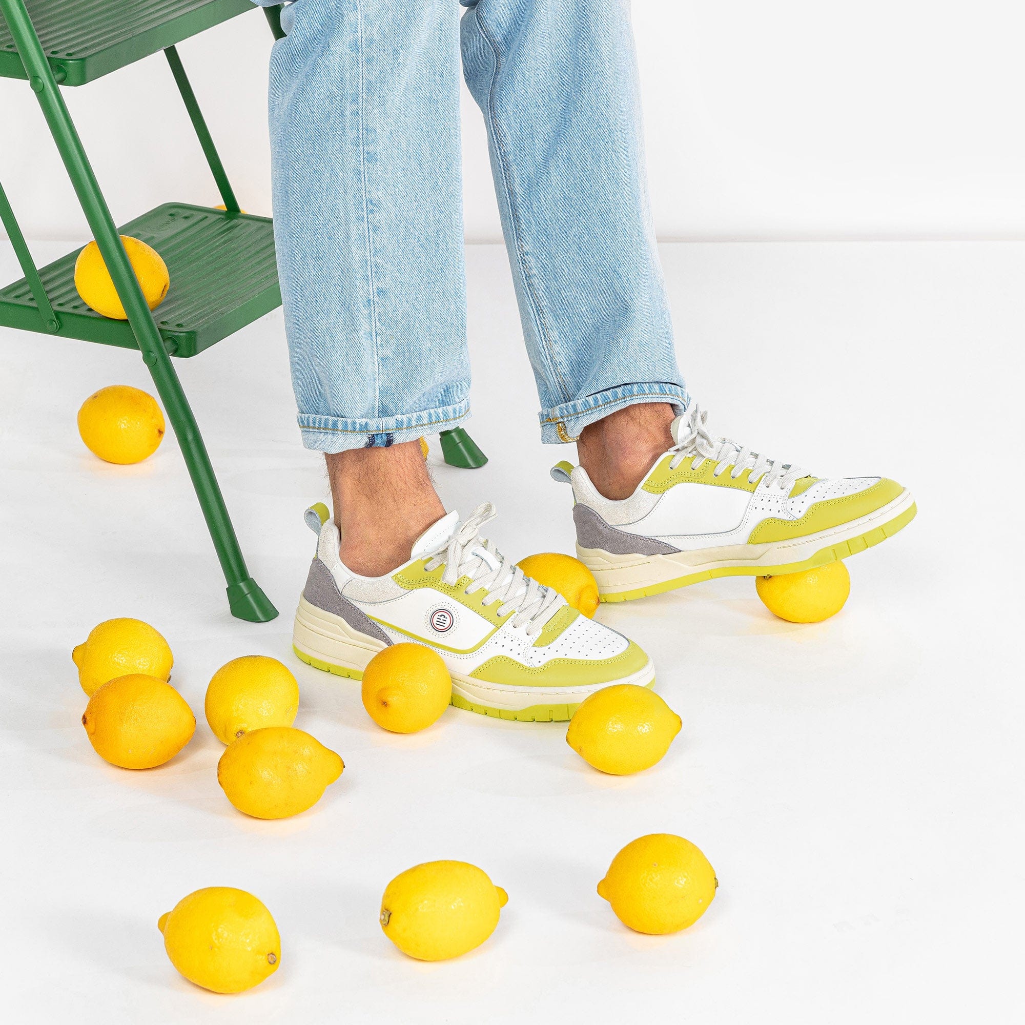Sneaker Vernaz jaune citron - Image 7