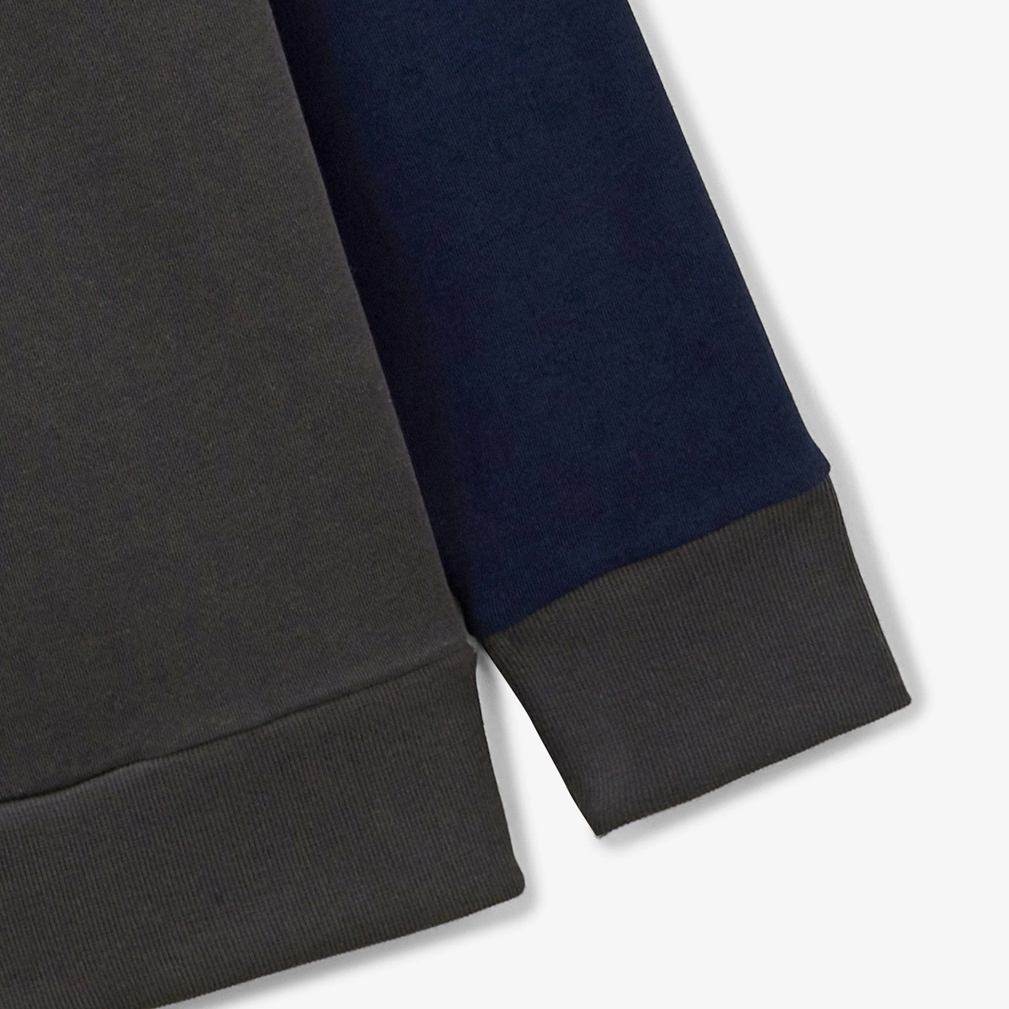 Sweat en molleton col rond WE LOVE SERGE gris anthracite en coton - Image 5
