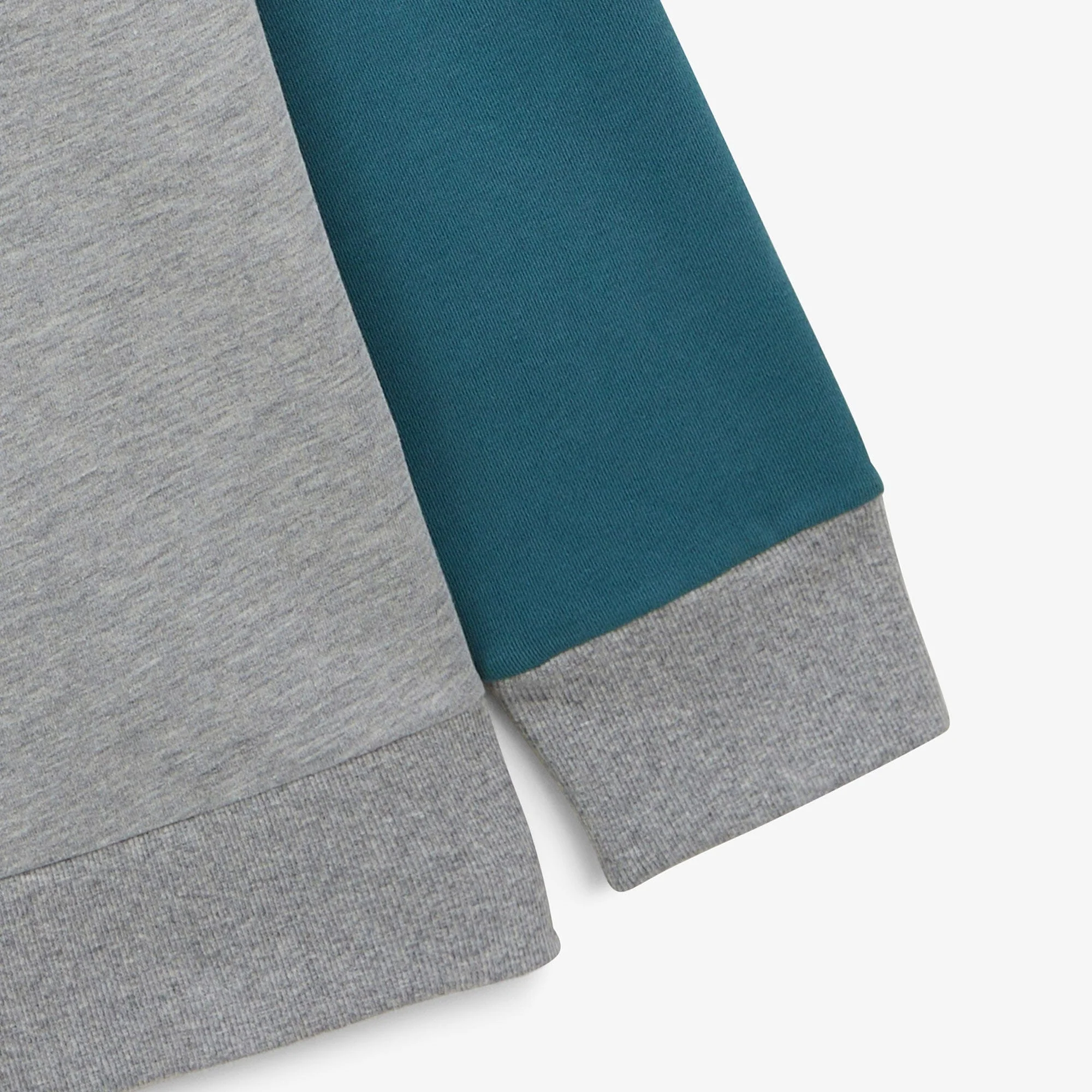 Sweat molleton col rond WE LOVE SERGE gris en coton - Image 5