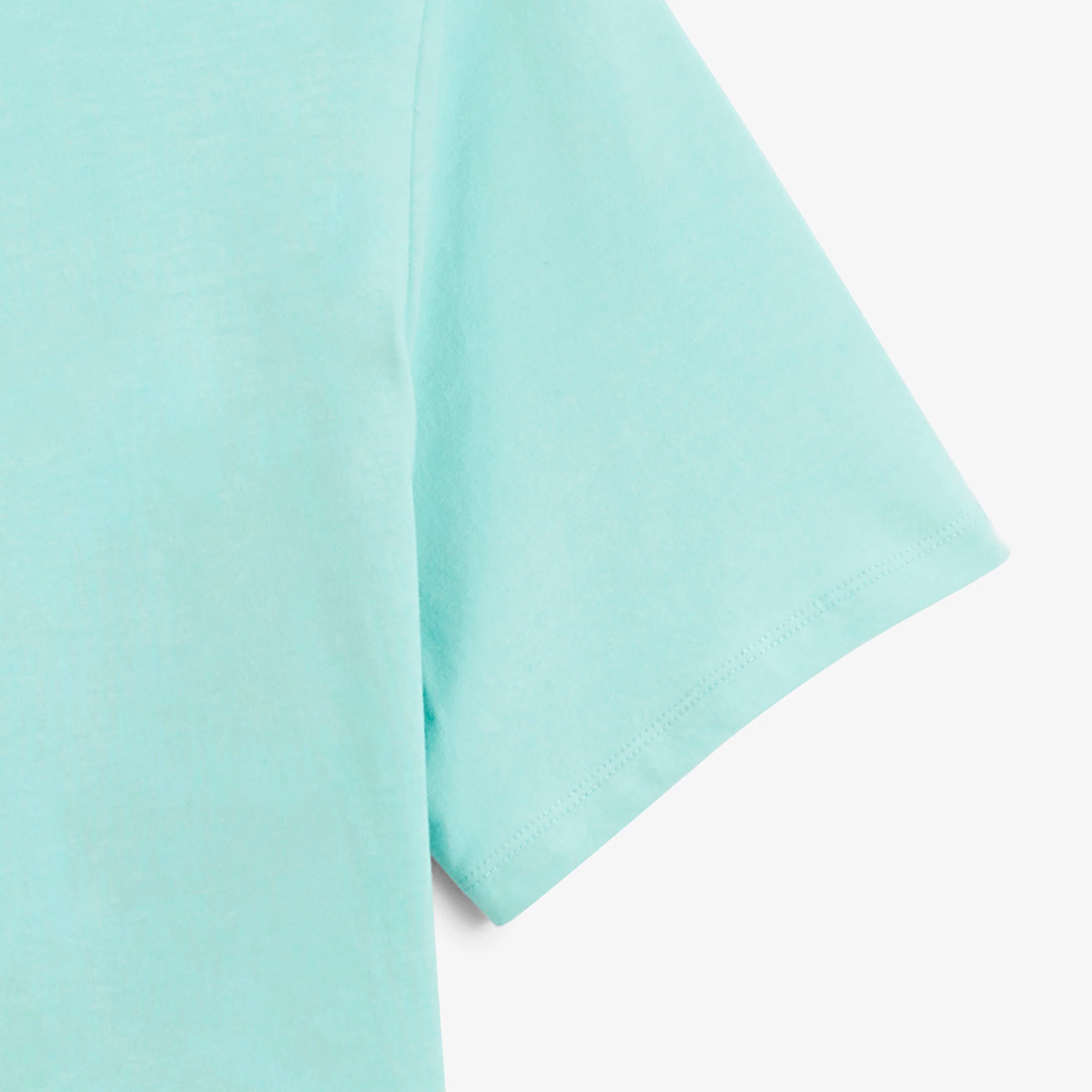T-shirt manches courtes Théo bleu brise - Image 4