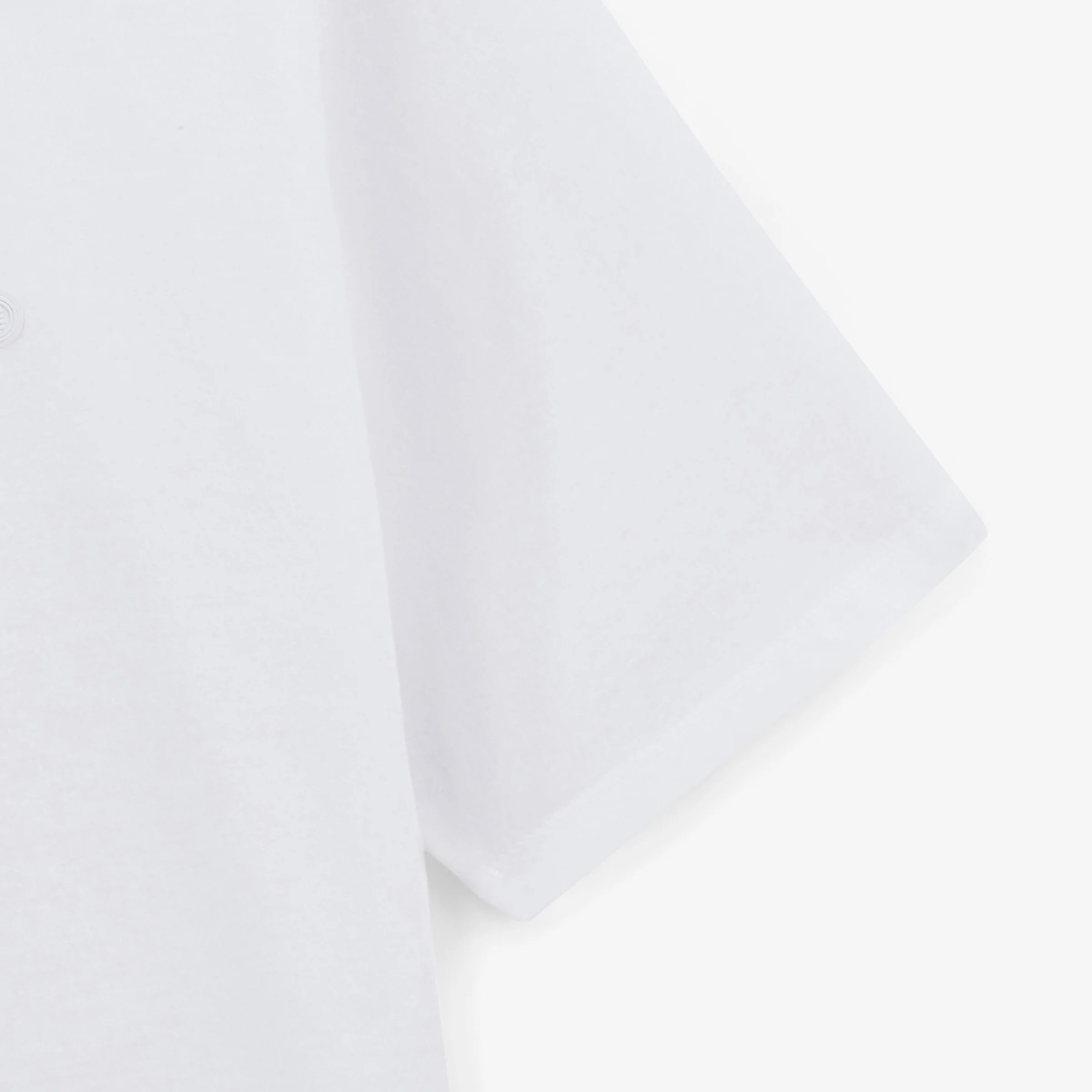 T-shirt col rond Théo en coton blanc - Image 4