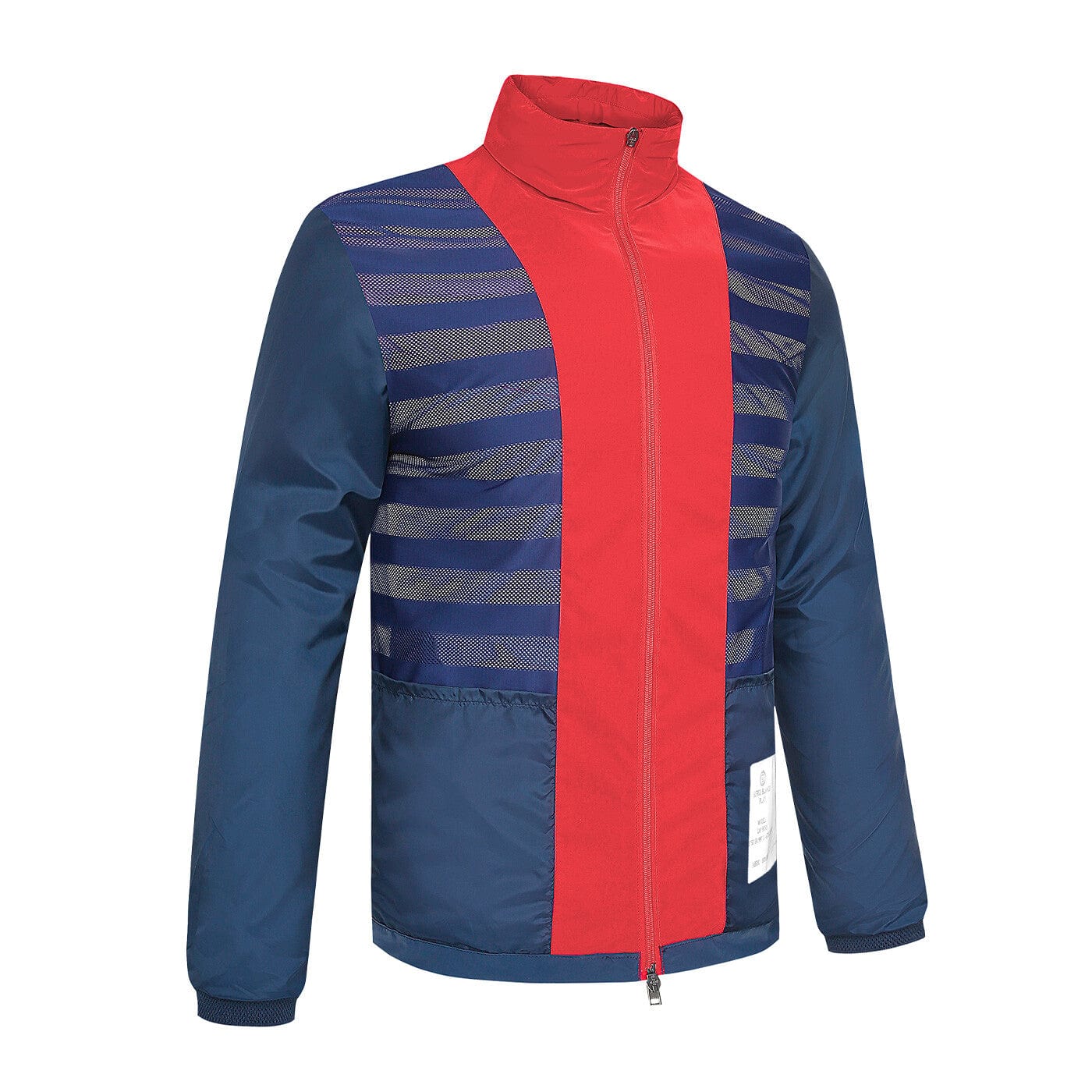 Veste coupe-vent garçon bicolore bleu marine - Image 3
