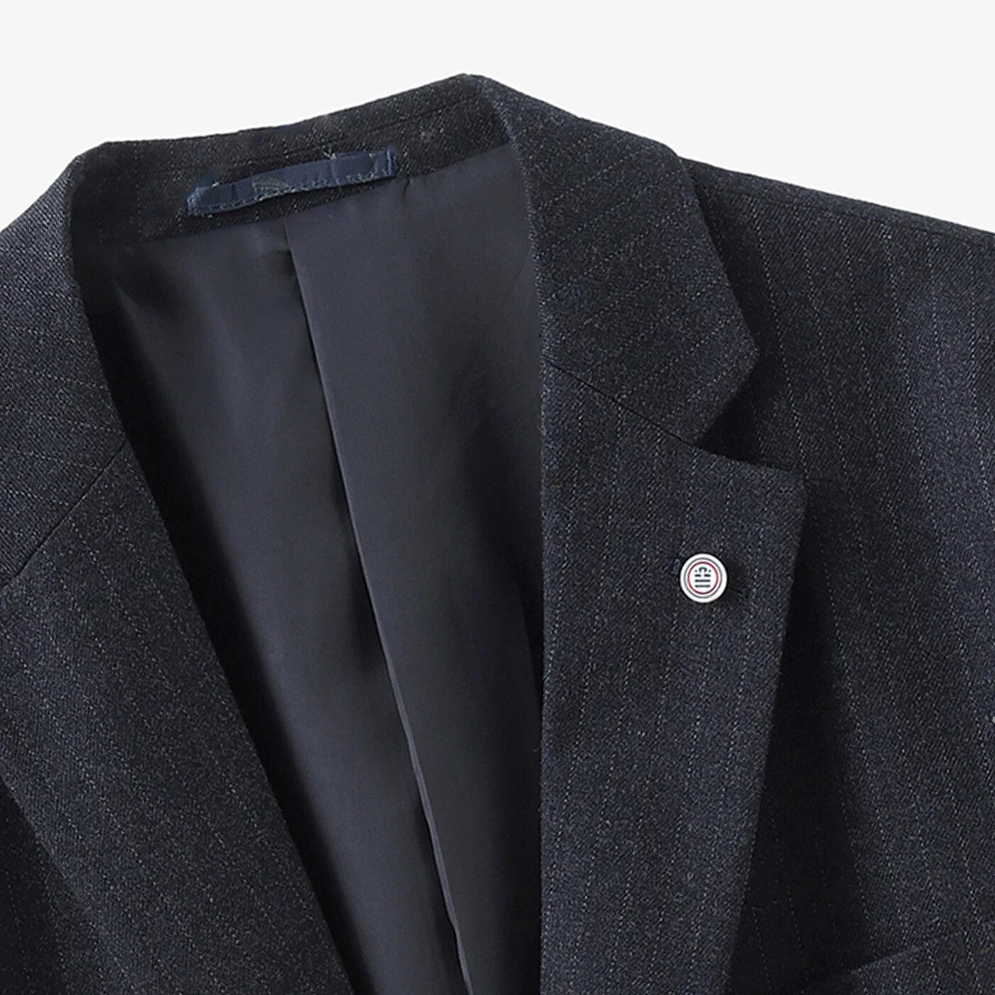 Veste Blazer Simon rayée denim - Image 4