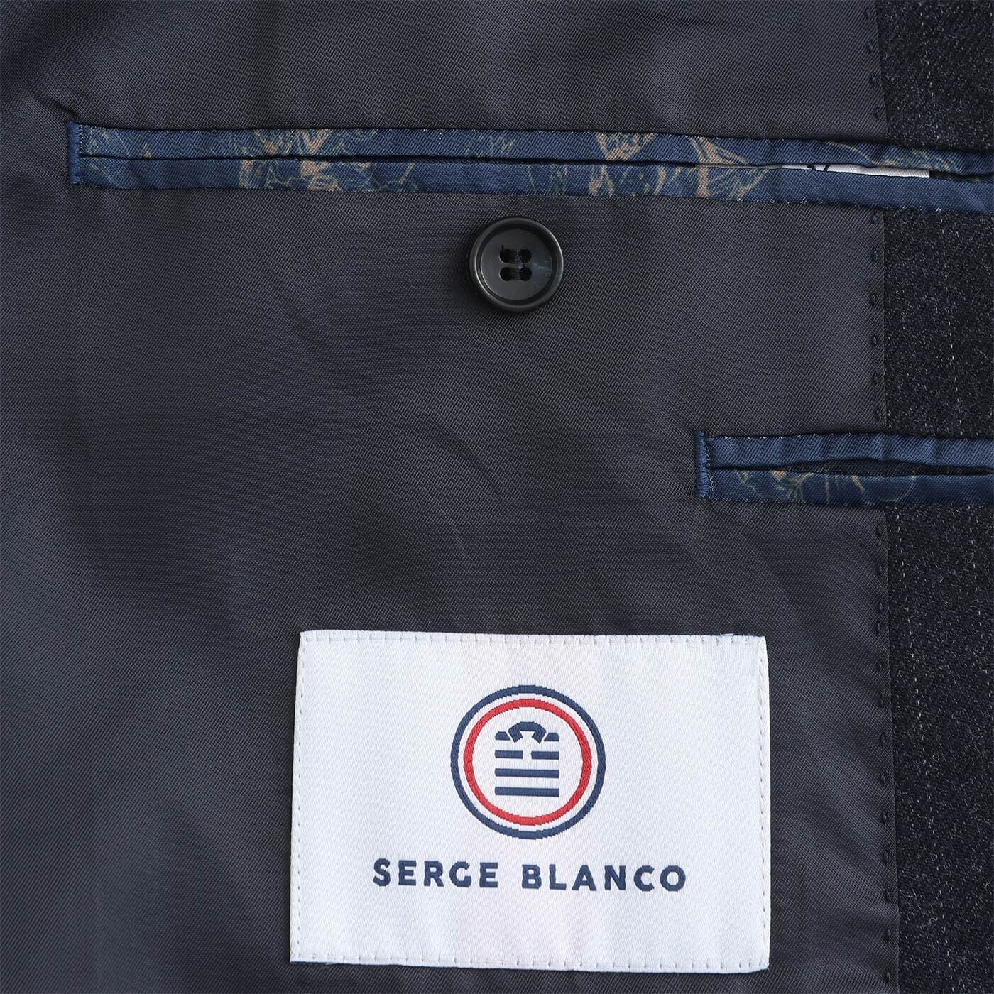 Veste Blazer Simon rayée denim - Image 7